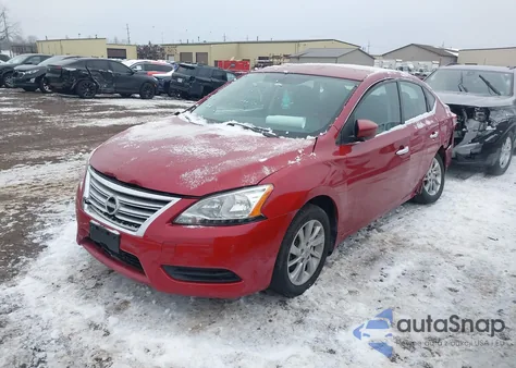2013 Nissan Sentra Sv from USA, damaged, VIN 3N1AB7AP5DL767423